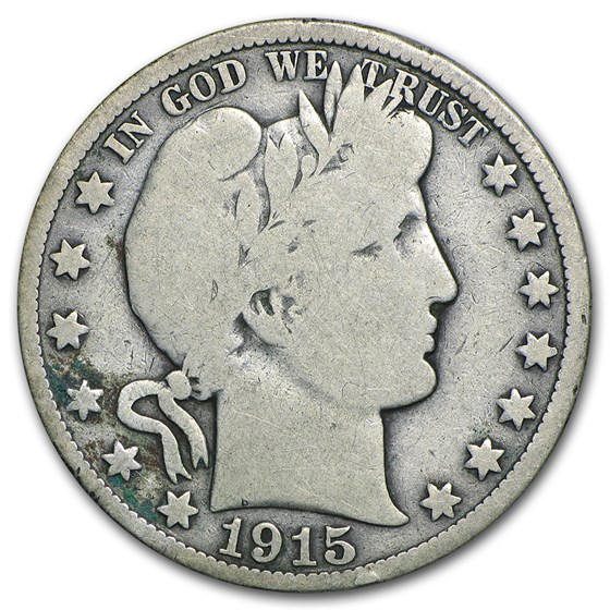 1915 Barber Half Dollar VG 1915 Barber Half Dollar VG